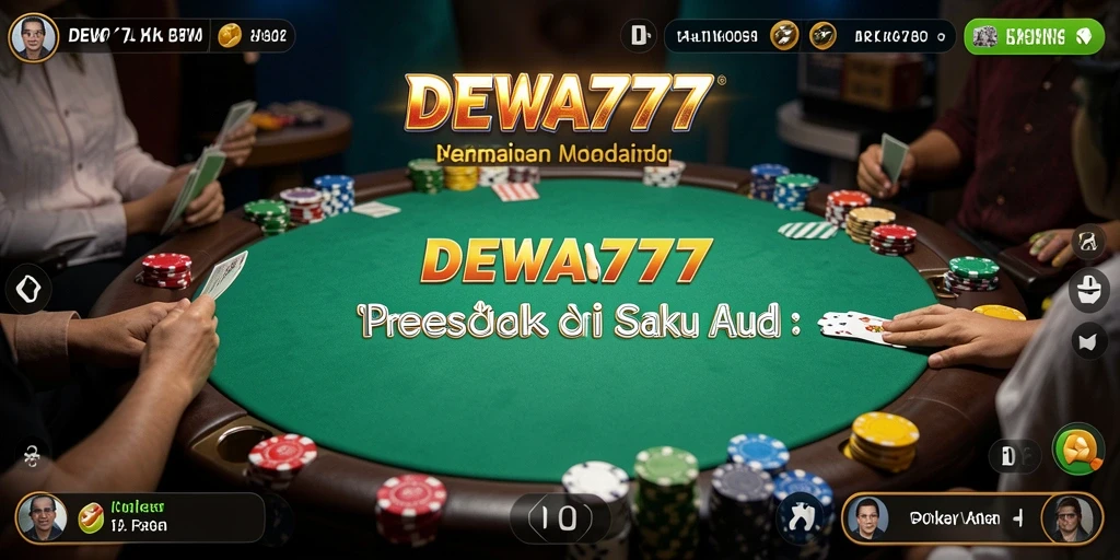 Tampilan gameplay DEWA777 yang mengasyikkan dan interaktif.