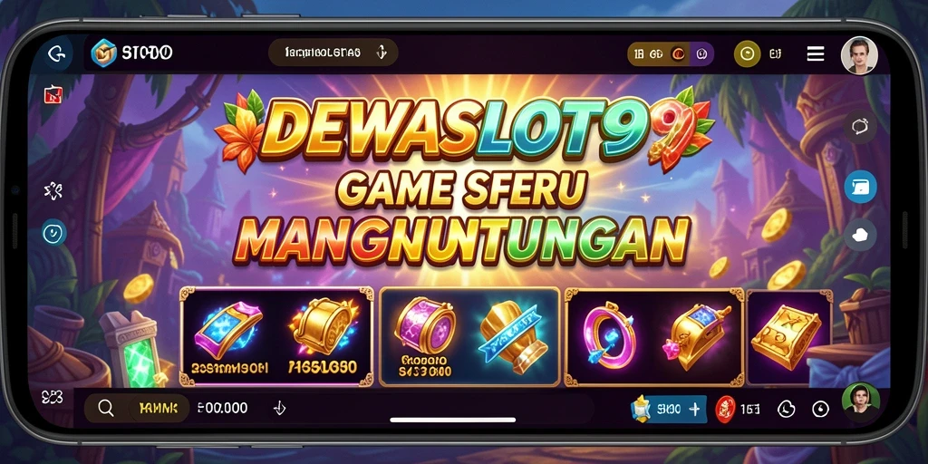 Tampilan menarik gameplay Slot DEWASLOT99 yang penuh warna.