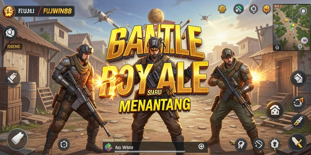 Gameplay seru di FUJIWIN88 dengan pertempuran intens.
