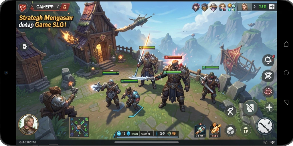 Tampilan menarik dari gameplay GAMERP yang penuh strategi.