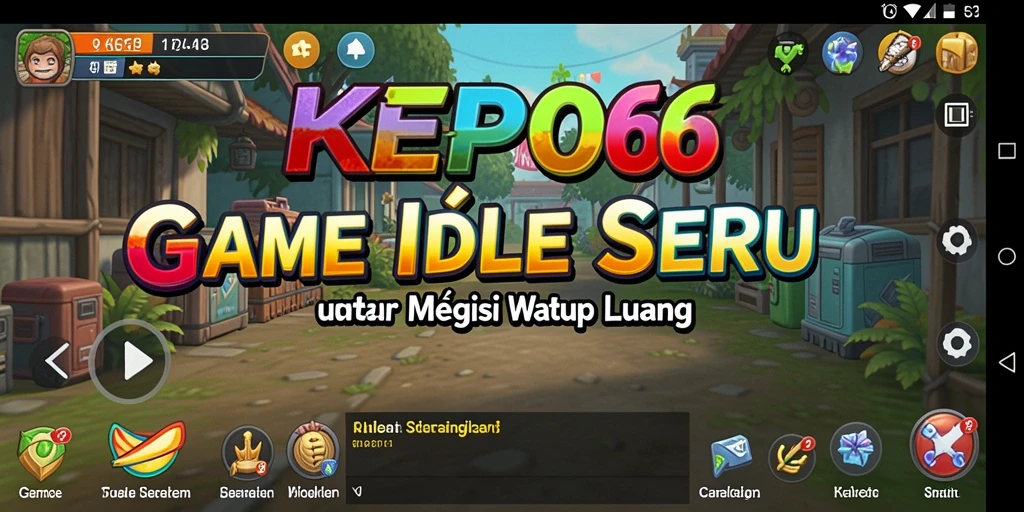 Screenshot bermain KEPO66 dengan gameplay Idle yang menarik.