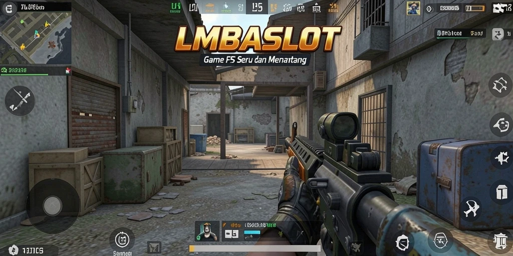 Tangkapan layar dari gameplay intens LMBASLOT yang menarik.