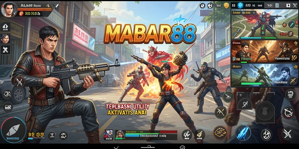 Tampilan utama MABAR88 dengan berbagai fitur utilitas yang intuitif.