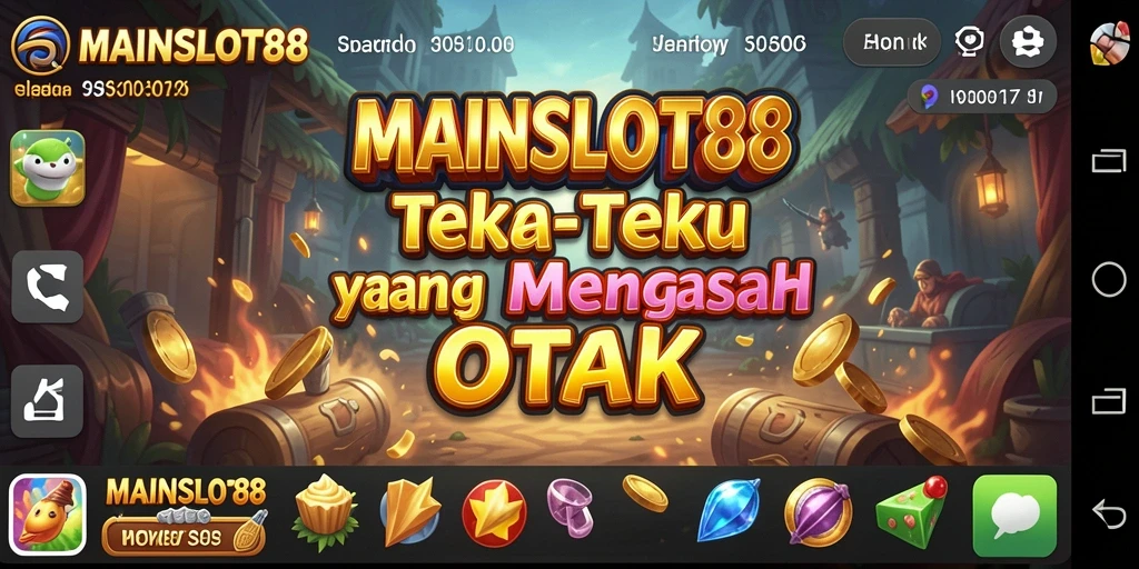 Tampilan gameplay MAINSLOT88 dengan berbagai teka-teki menantang.