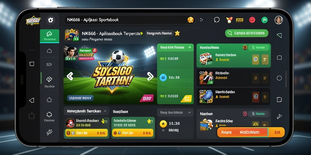 Tampilan menarik dari gameplay Sportsbook NK666 yang mengasyikkan.