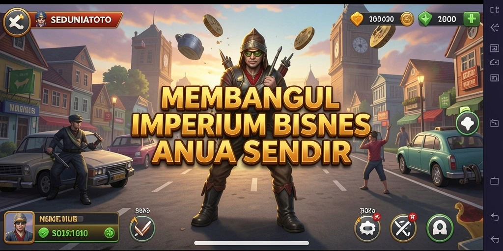 Screenshot gameplay SEDUNIATOTO menampilkan elemen bisnis yang seru.