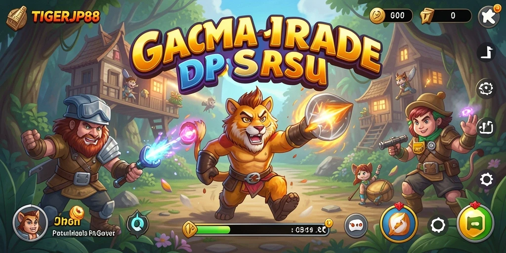 Gameplay seru dan penuh warna di TIGERJP88.