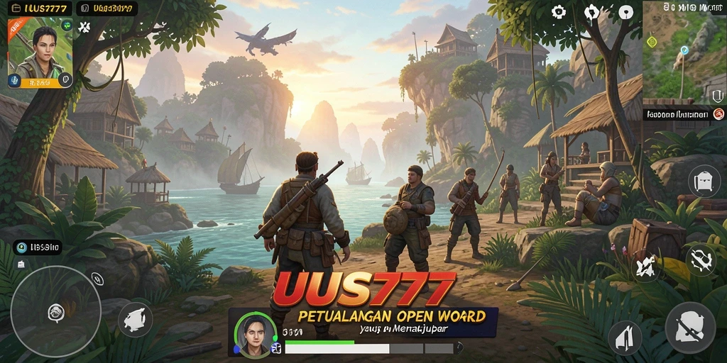 Tampilan gameplay UUS777 yang menakjubkan di dunia Open World.