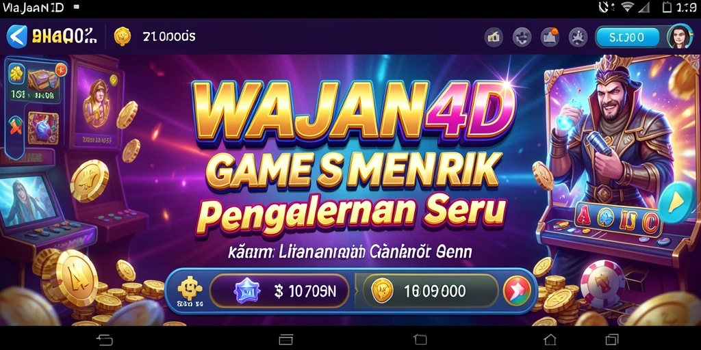 Tampilan menarik dari gameplay slot WAJAN4D yang mengasyikkan.